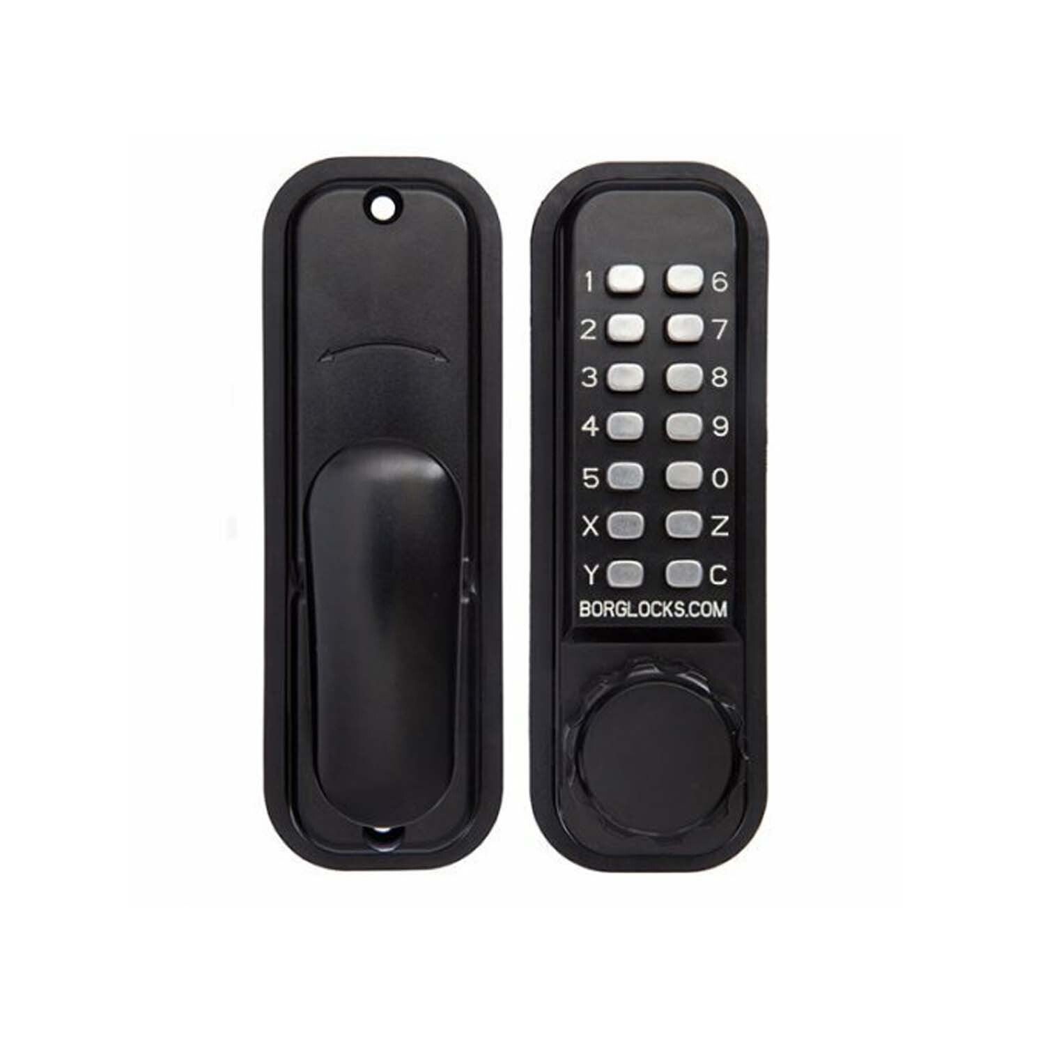 Borg Digital Door Lock Keyless Marine Grade Pro Black BL2601MGPRO