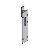 Brio Flush Bolt 456NSN Square 190mm Necked Satin Nickel