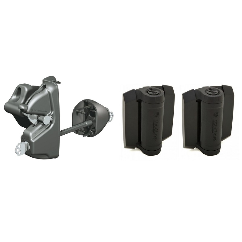 Buy D&D Gate Lock Kit LokkLatch DELUXE TruClose Heavy Duty Hinge