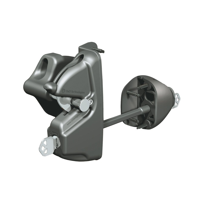 Buy D&D LokkLatch Deluxe Gate Lock Key Lockable Keyed Alike LLDABS2LKA