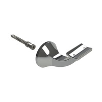 Emro Deluxe Concealed Curved Top Bracket 446CT - Available in Various Finishes