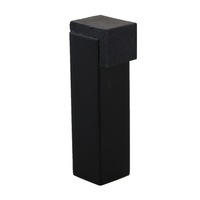 Emro Door Stop Wall / Floor Mounted 20x75mm Matt Black 50014MB