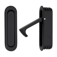 Madinoz EP12 Oval Flush Edge Pull Handle - Available in Various Finishes