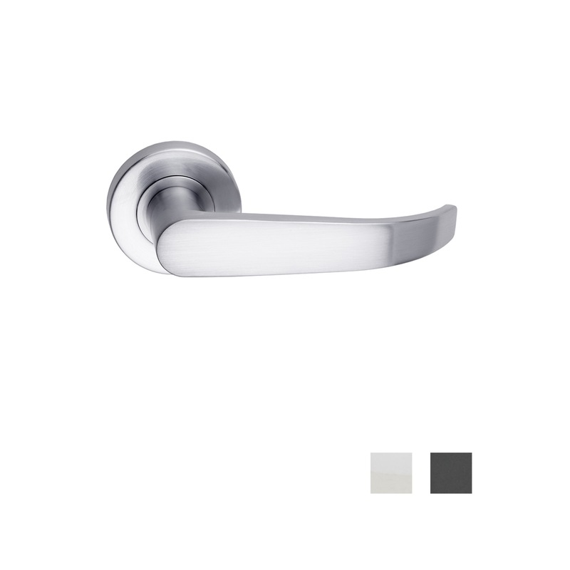 Buy Madinoz Vision Round Rose Passage Lever Set Pair 88826 MyDeal