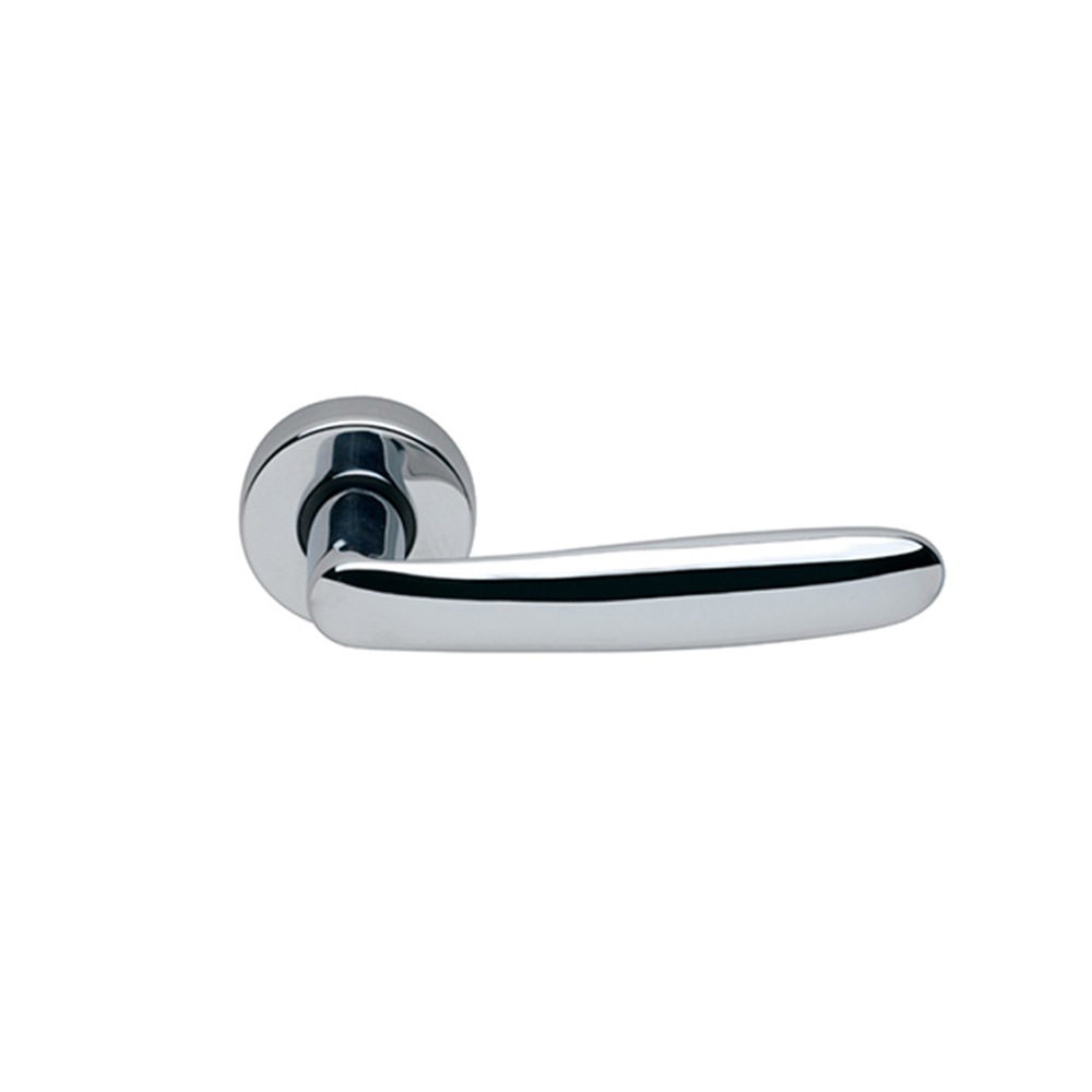 Manital Imola Handle Lever Set on Round Rose  Available in Various