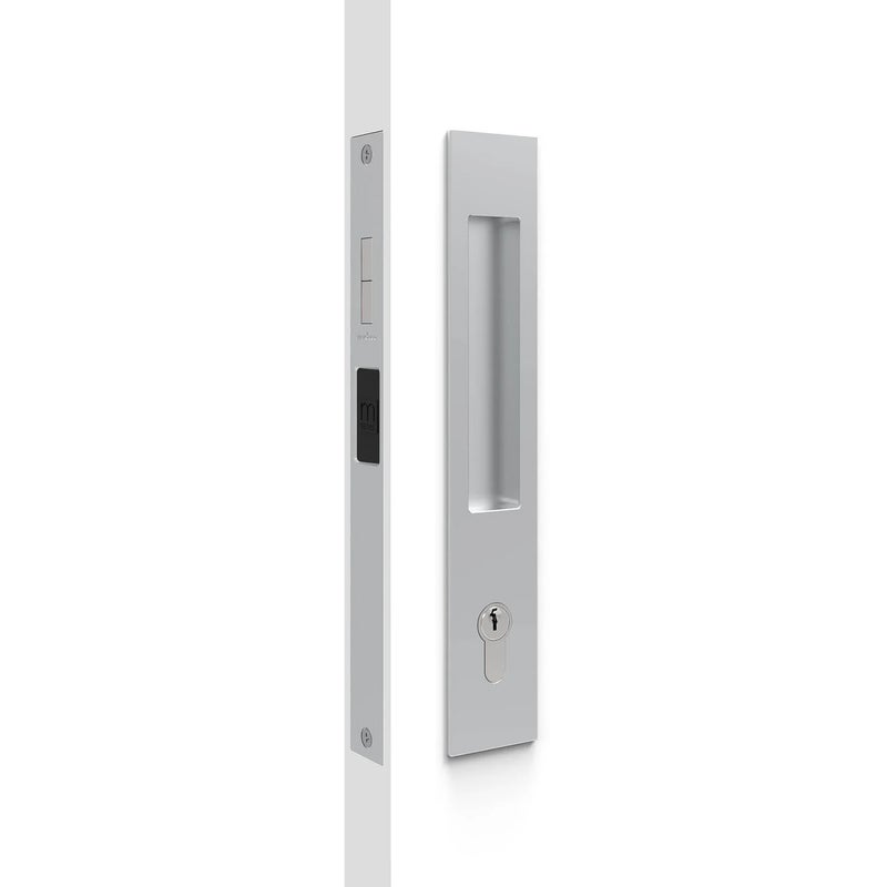 Click Passage Magnetic Tubular Latch, Satin Chrome -, HINTEX