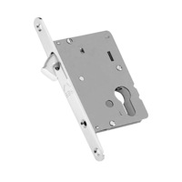 Parisi Cylinder Sliding Door Lock 2300 - Available in Various Finishes and Sizes
