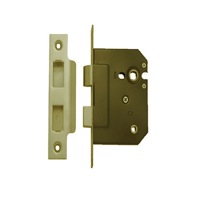 Superior Brass 19062 3 Lever Bathroom Lock PVD 45mm MyDeal
