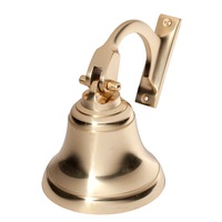 Tradco 1290PB Ships Bell Polished Brass 100mm