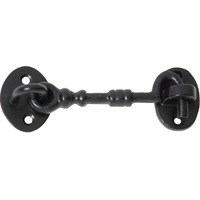 Tradco 1870MB Cabin Hook CI Matt Black 100mm