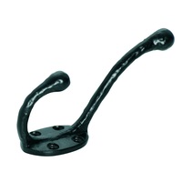 Tradco 1887MB Hat & Coat Hook MI Matt Black