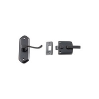 Tradco 2061AC Screen Door Latch Antique Copper RH External 