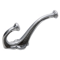Tradco 3950PM Hat & Coat Hook CI Polished Metal H145-P95mm