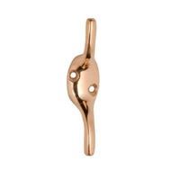 Tradco 3965PB Cleat Hook Polished Brass H75-P20mm