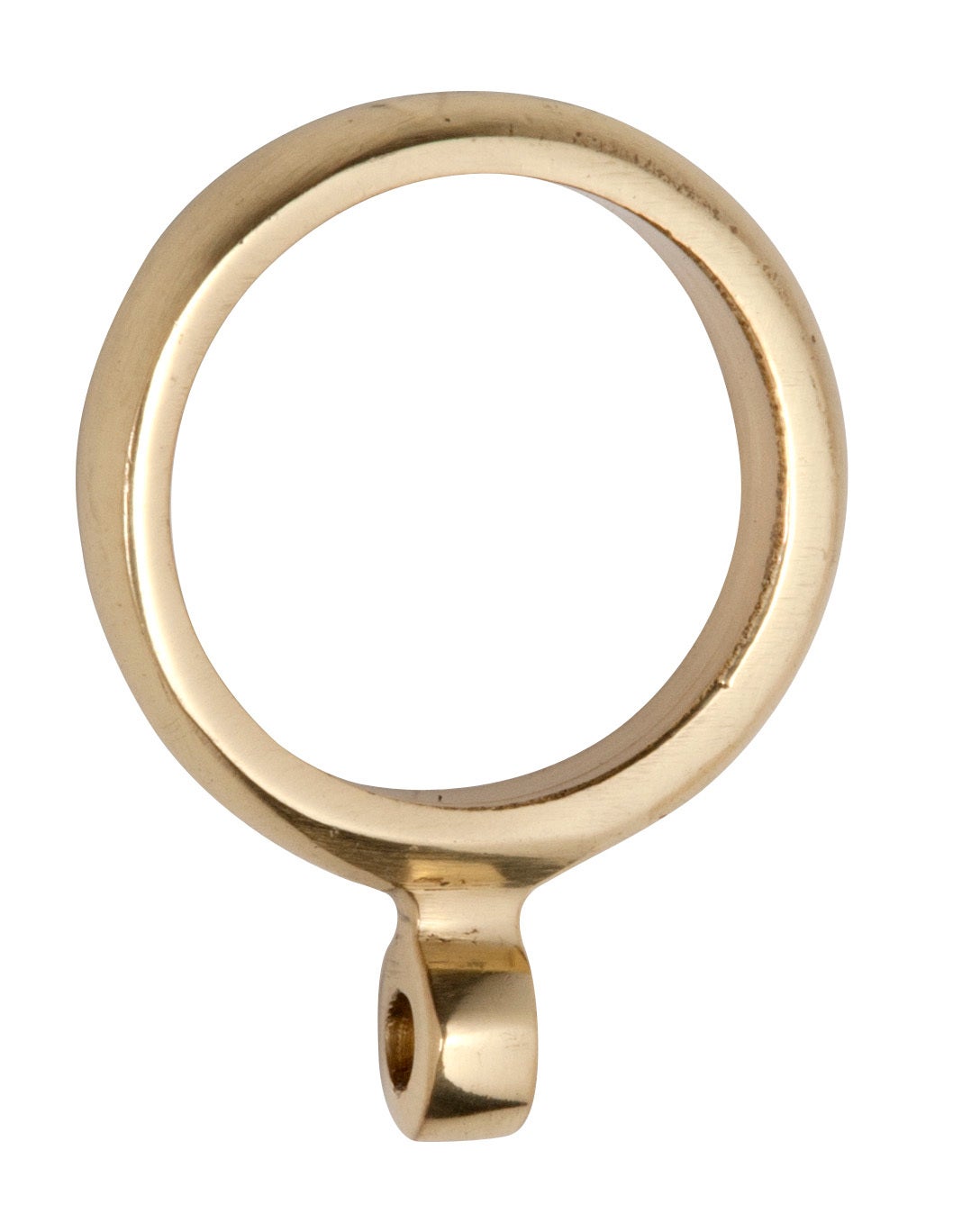 Tradco 4630PB Curtain Ring 25mm Internal Polished Brass 