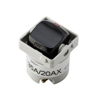 Tradco 5026 35 Amp Rocker Switch Mechanism Black