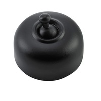 Tradco 5310 Traditional Light Switch Matte Black