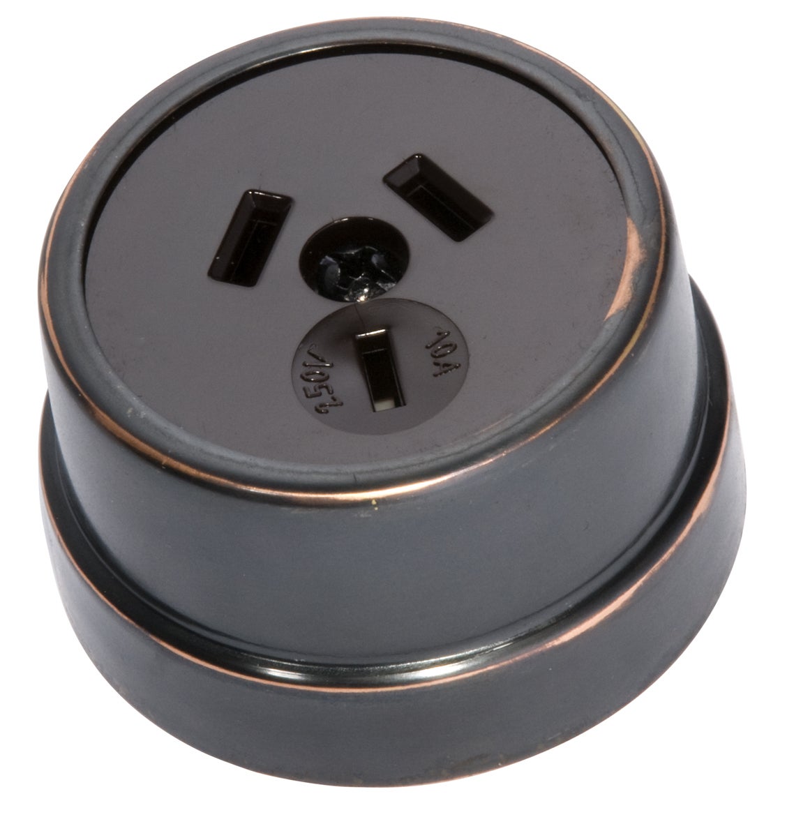 Tradco 5679AC Traditional Socket Antique Copper Brown 