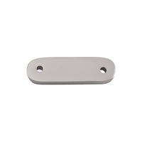 Tradco 6305+ Oval Polished Adaptor Plate for Teardrop Fastener