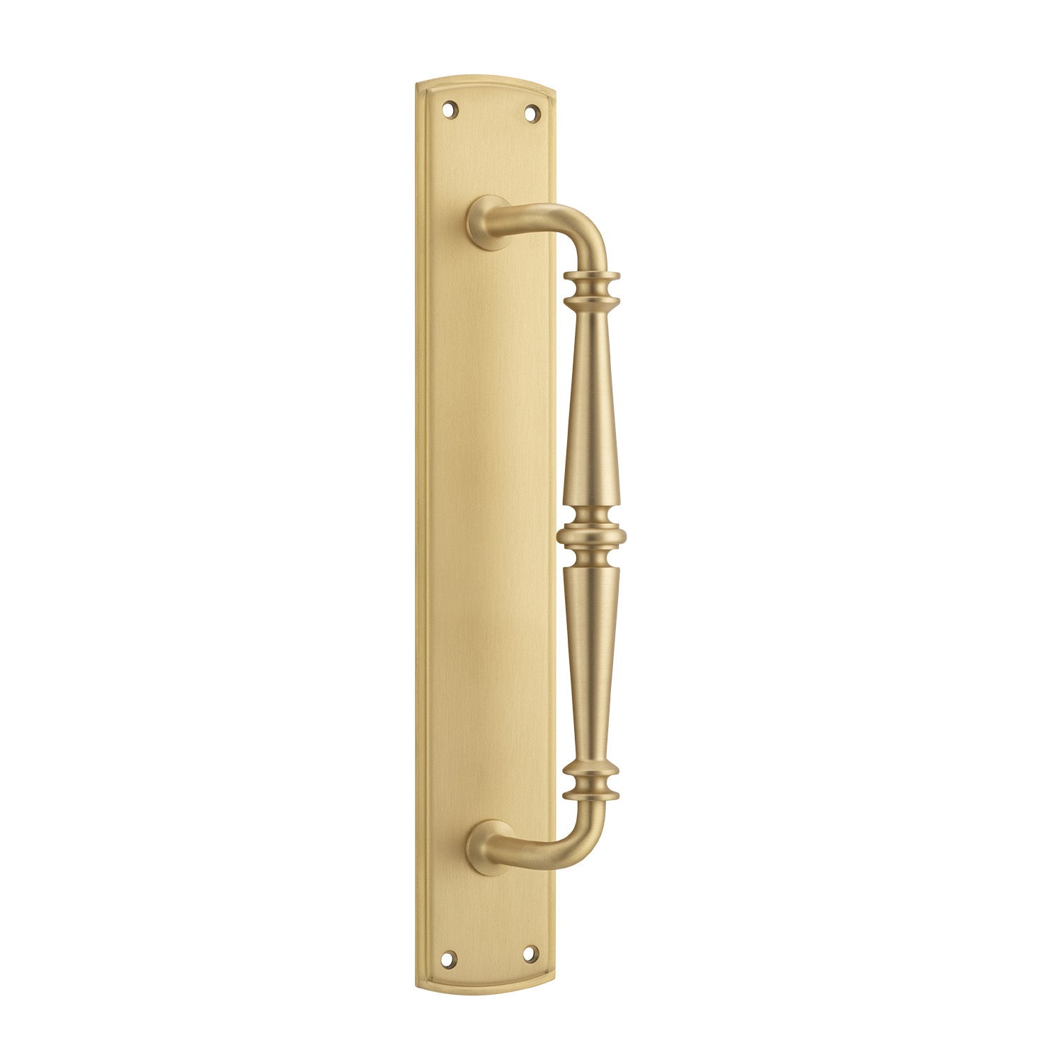 Iver Sarlat Door Pull Handle On Backplate - Available in Various Finishes