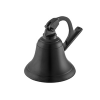 Tradco Ships Bell 125mm Matt Black 9685
