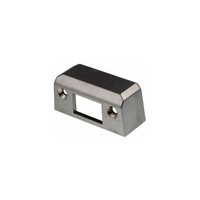 Whitco Metal Frame Strike Kit Suits Deadlatch Satin Chrome W752405