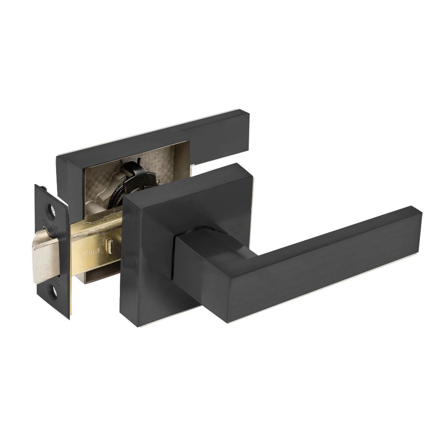 Zanda Trident Door Handle Lever - Available in Various Function and Finishes