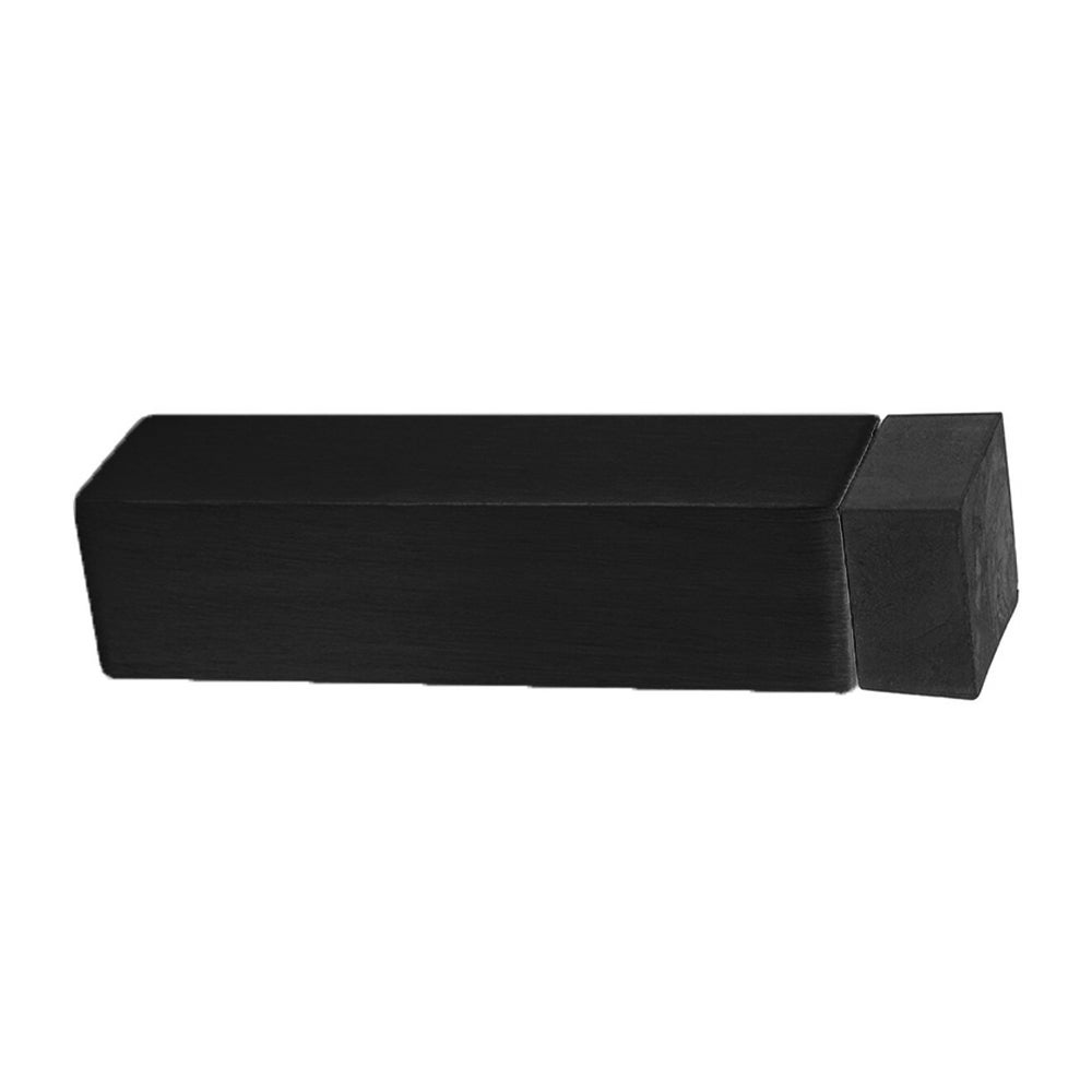 Zanda Square Skirting Mount Door Stop 80mm - Available in Various Finishes