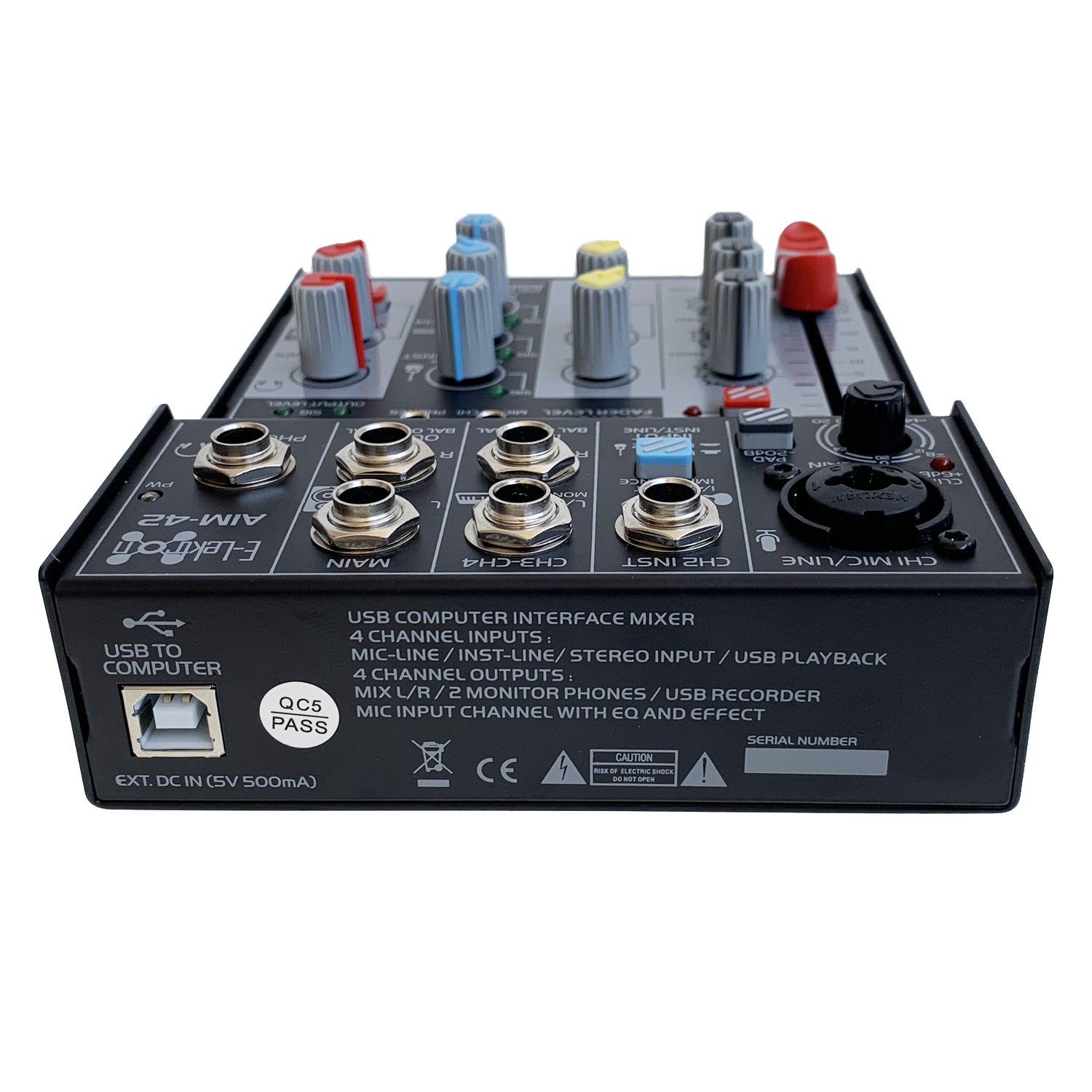 usb audio interface mixer