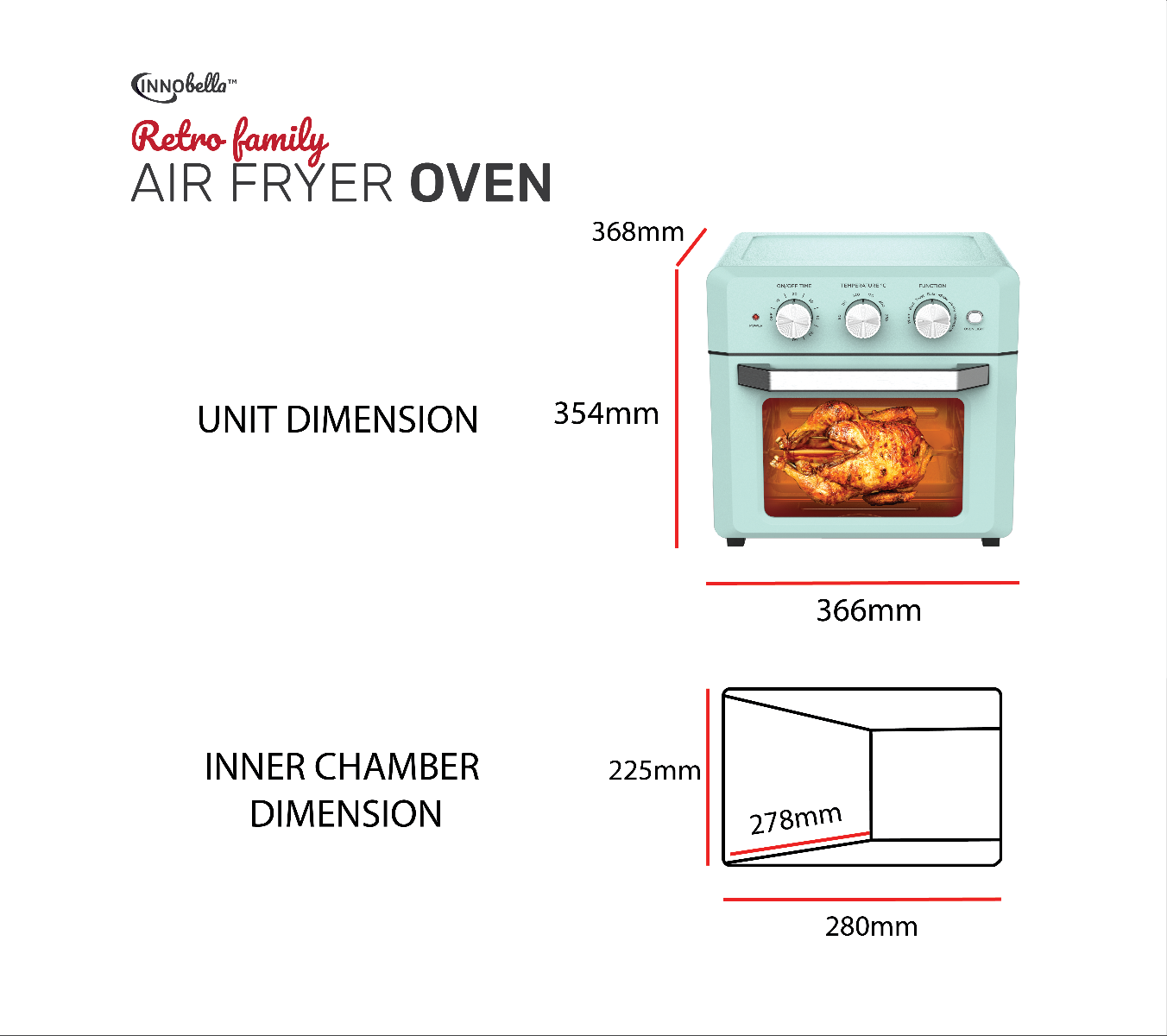 Innobella hotsell air fryer