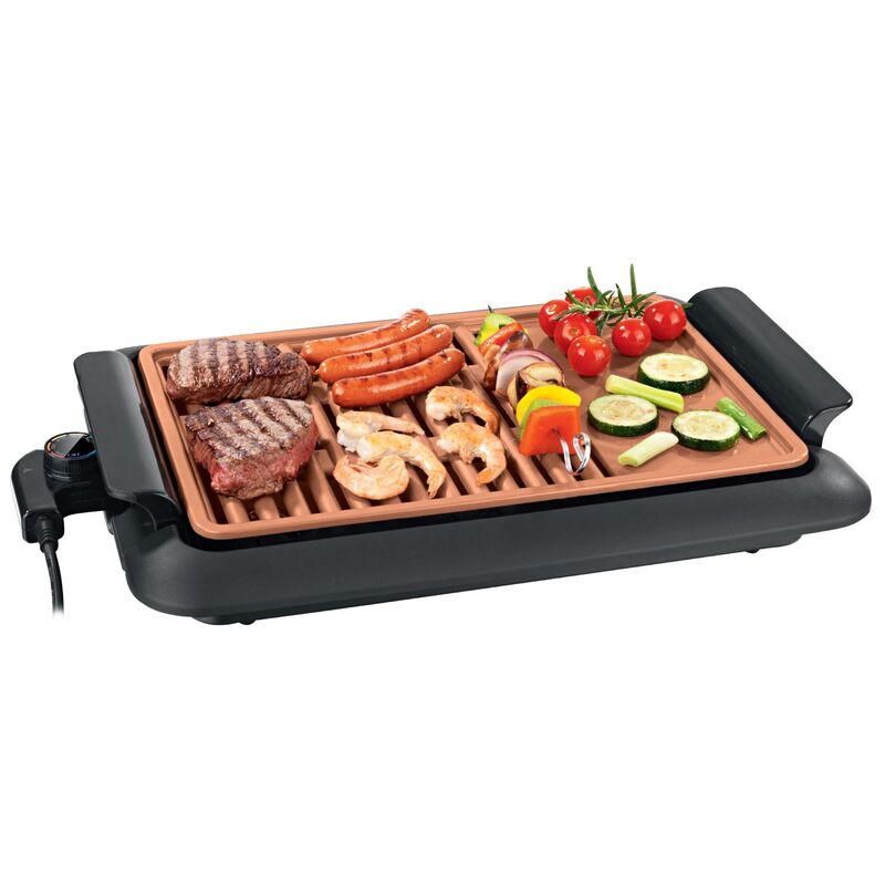 Buy 2 in 1 Smokeless Grill + Griddle - MyDeal