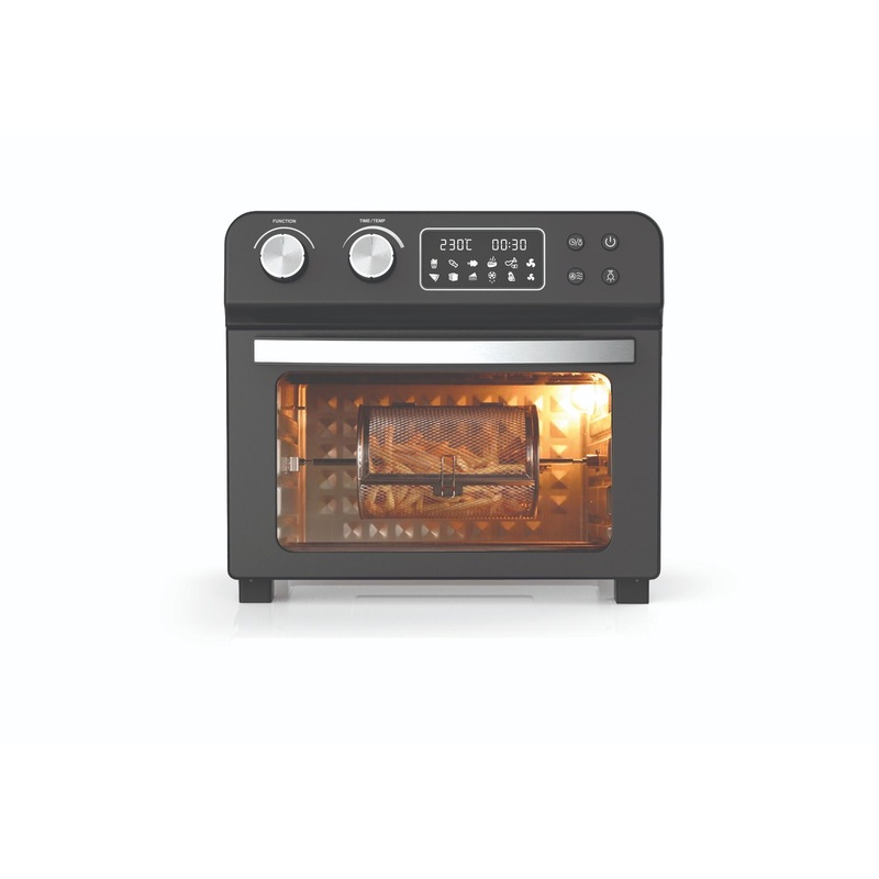 Buy Mighty Chef Black Edition Jumbo Air fryer Oven 23L All 8