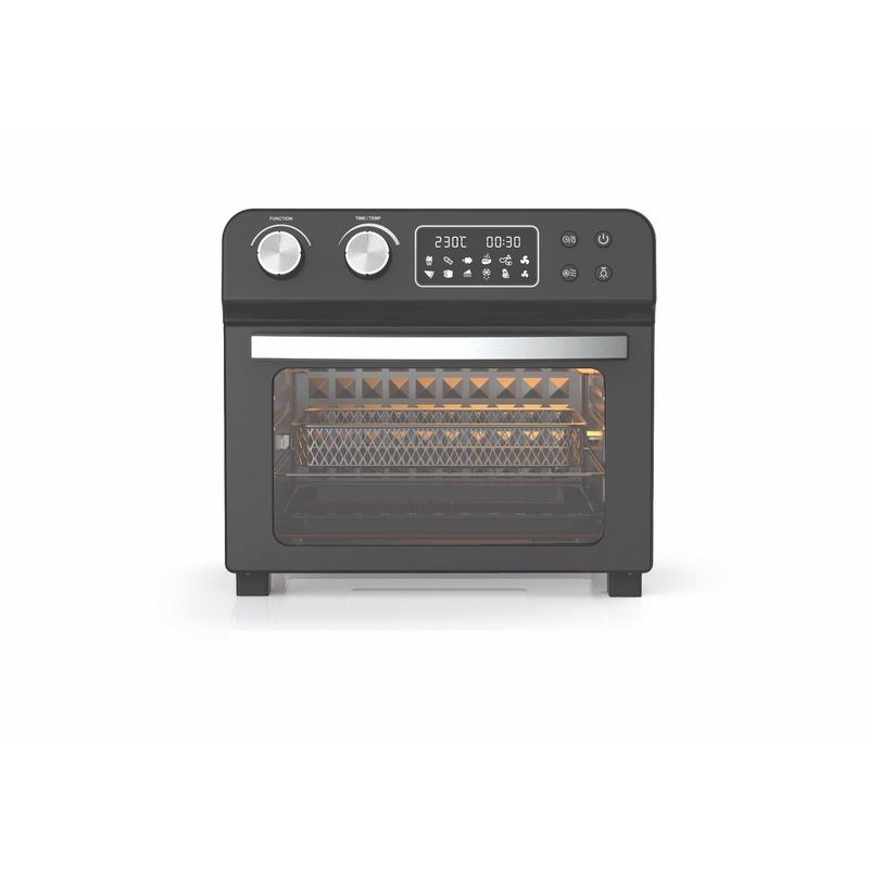 Buy Mighty Chef Black Edition Jumbo Air fryer Oven 23L All 8