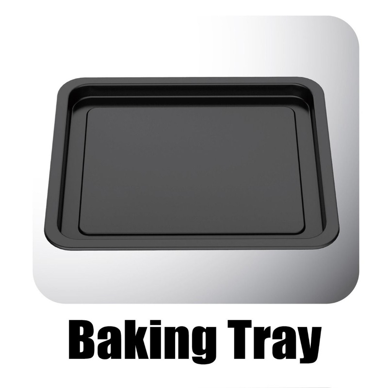 Buy Mighty Chef Black Edition Jumbo Air fryer Oven 23L All 8