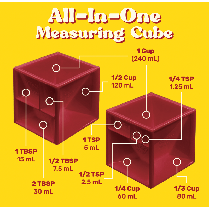 Buy 19 Measurements All-In-One Measuring Cube - MyDeal