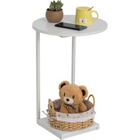 C Table End Table,Couch Table That Slide Under,Sofa Side Table in Living Room