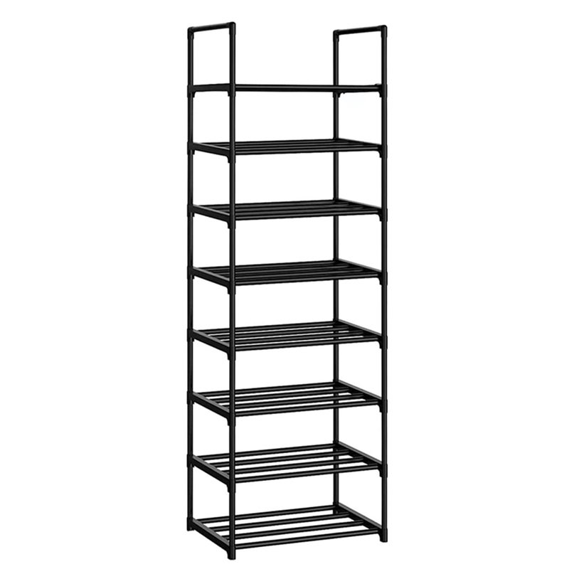 Buy 8 Tiers Narrow Tall Shoe Rack Tower for Entryway, Space Saving ...