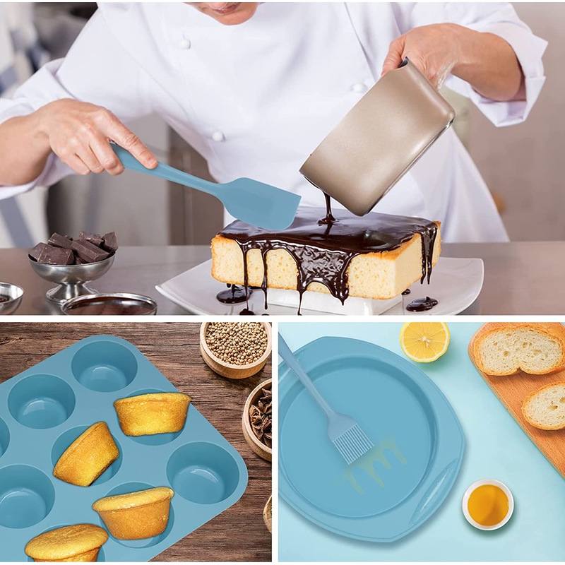 Buy 7in1 Nonstick Silicone Bakeware Set , Bakeware Tools Kit with