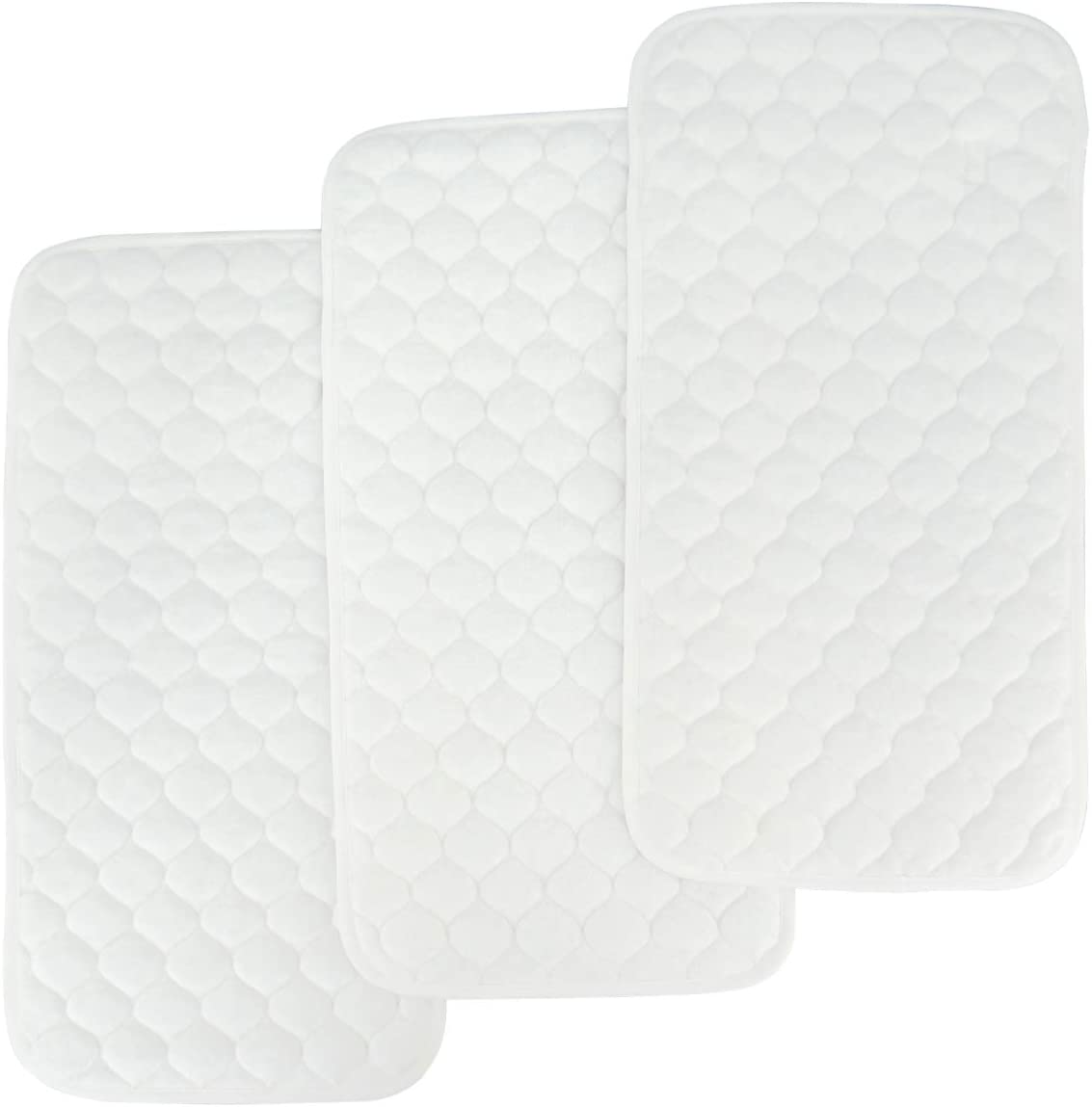 3 Pack Large Waterproof Changing Pad Liners for Babies,Change Table Cover, Portable Travel Mats
