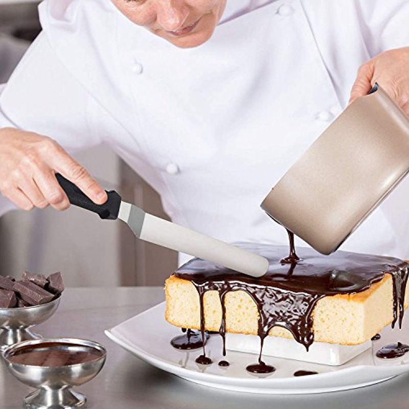 Angled Metal Icing Spatula 3pack MyDeal