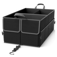 Car Trunk Organiser For SUV Truck, Auto Durable Collapsible Cargo Storage