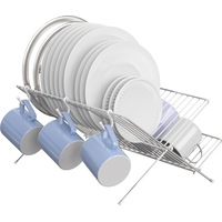 Foldable Dish Drying Rack, Collapsible Dish Drainer for Kitchen Sink, Countertop, Cutlery, Plates