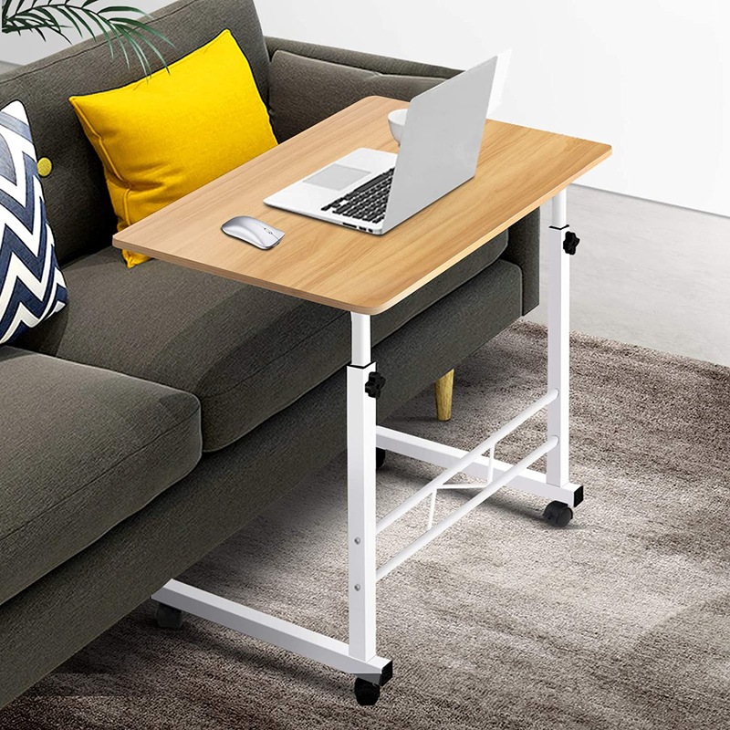 Buy Mobile Laptop Desk Adjustable Height 360°Rotation For Home Office ...