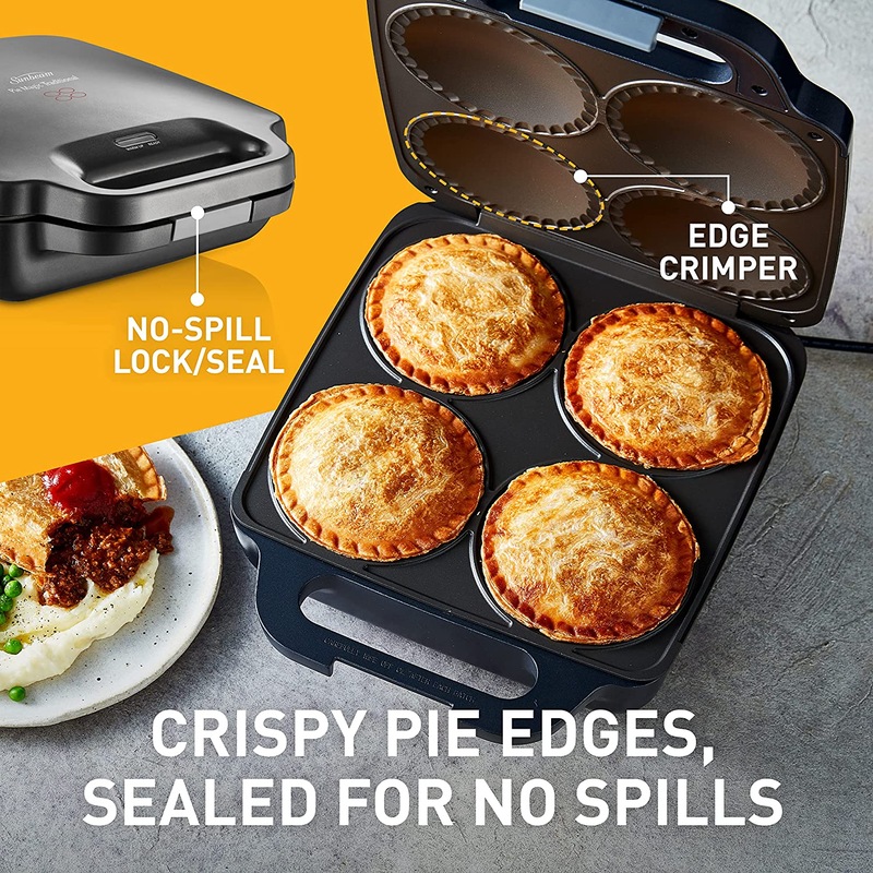 Buy Pie Magic 4 Up Electric Pie Maker, DeepFill Plates Make 4