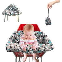 Shopping Trolley Cover for Baby or Toddler - 2-in-1 Highchair Cover