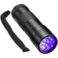 UV Blacklight Flashlights 12 Led Ultraviolet Blacklight