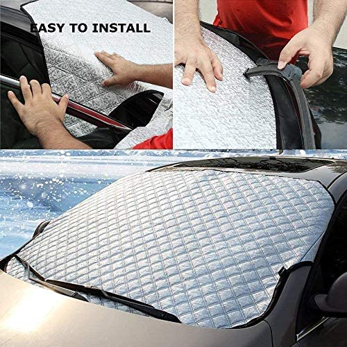 Car Frost screen protector complete TOP window cover Small winter ice snow 106 