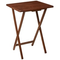 Wood Folding TV Tray , Snack Table