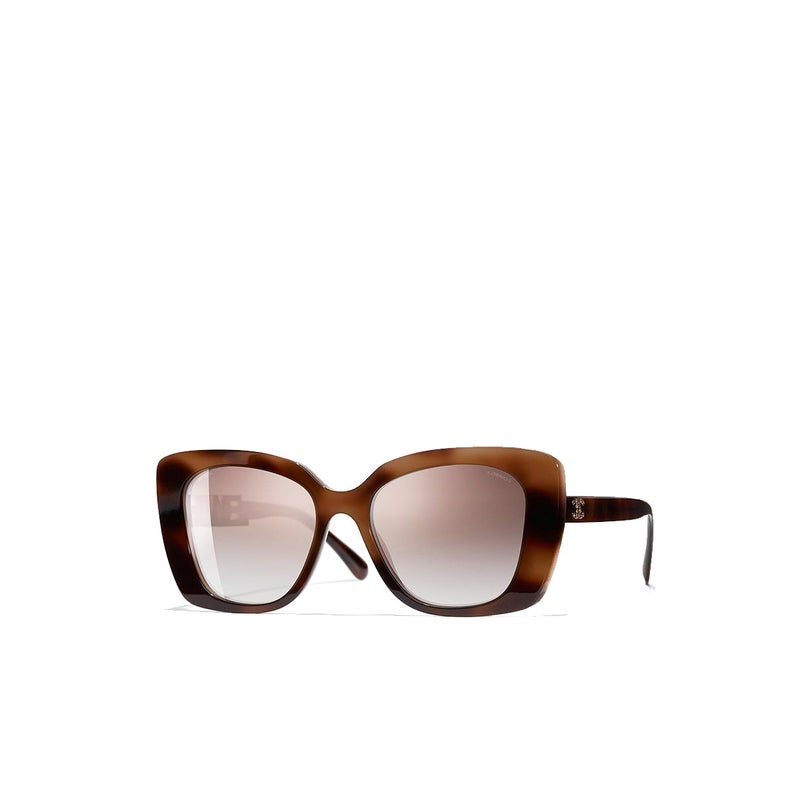 Buy Square Sunglasses CH5422B Tortoise & Brown - MyDeal