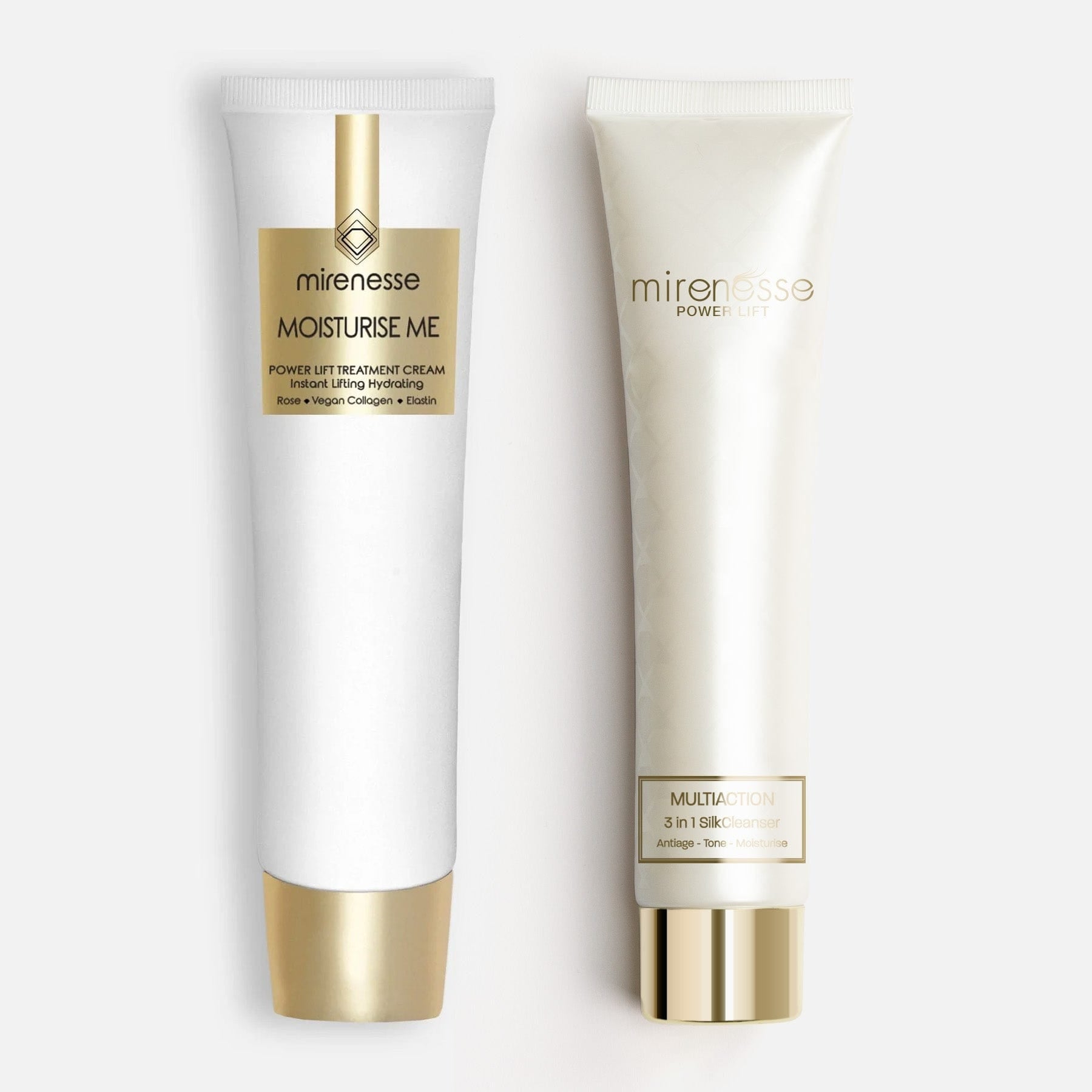 Power Lift Treatment Cream + Multi Action 3-in-1 Silk Cleanser